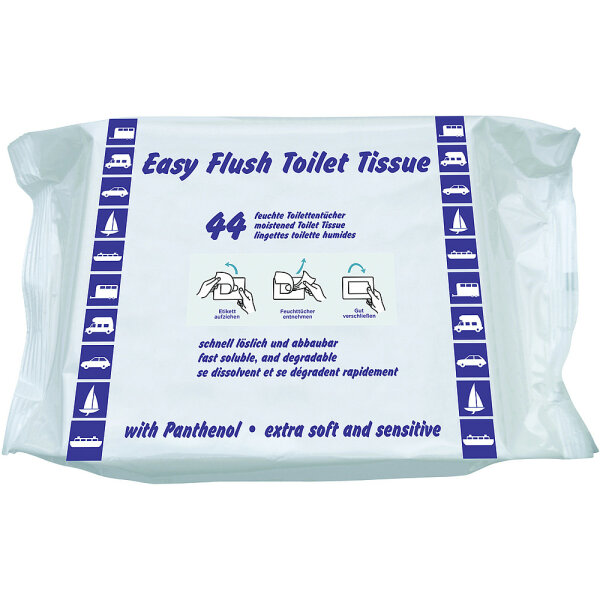 Yachticon Feuchtes Toilettenpapier Easy Flush