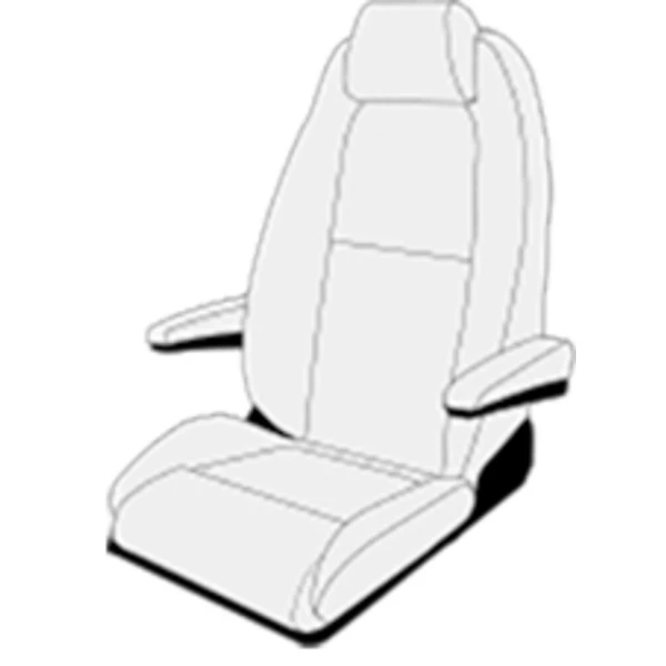 ART Sitzbezug auf Mercedes Sprinter Chassis inkl. Kopfteil
