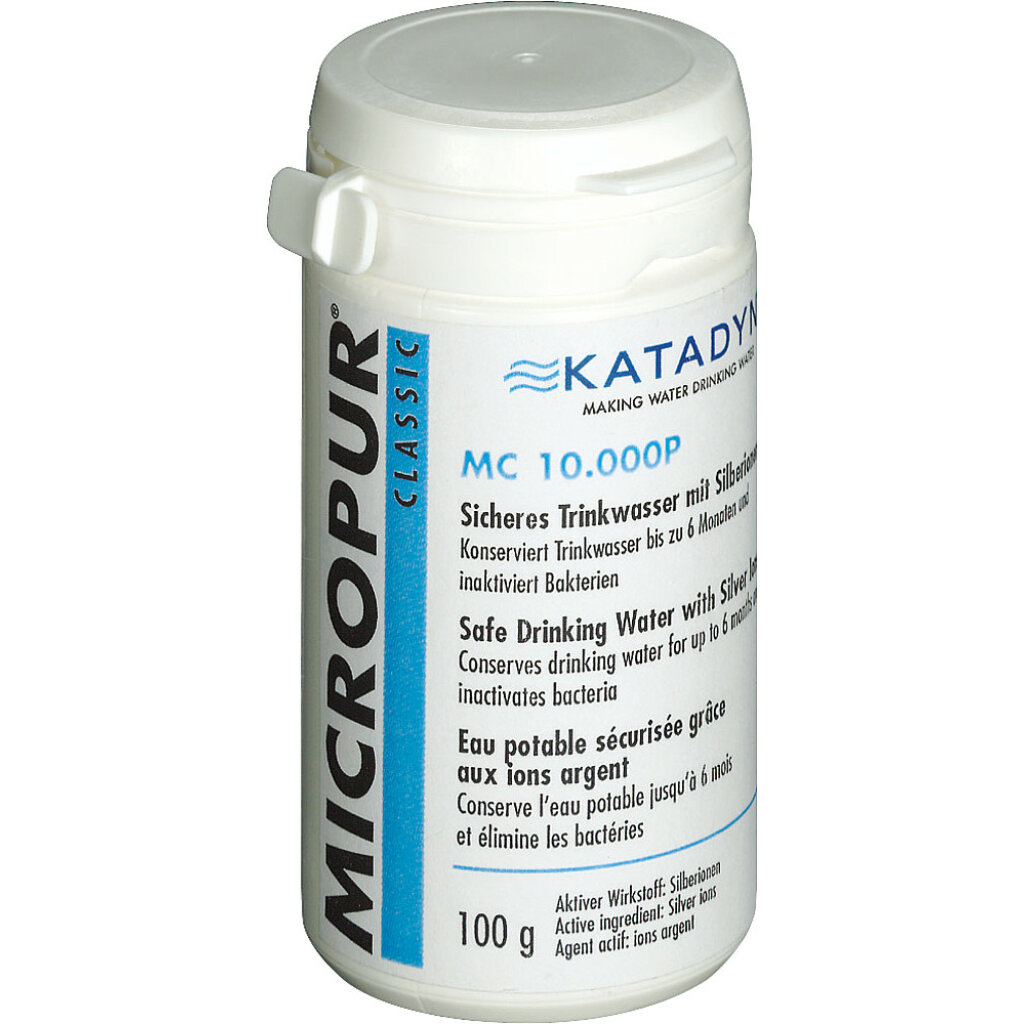 KATADYN® Trinkwasserkonservierung Micropur Classic 10.000 P 100 g Pulver