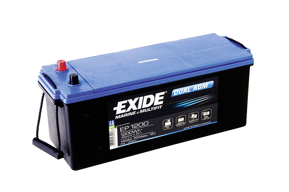 EXIDE Batterie EXIDE Dual AGM EP 1200 140 Ah _K20_