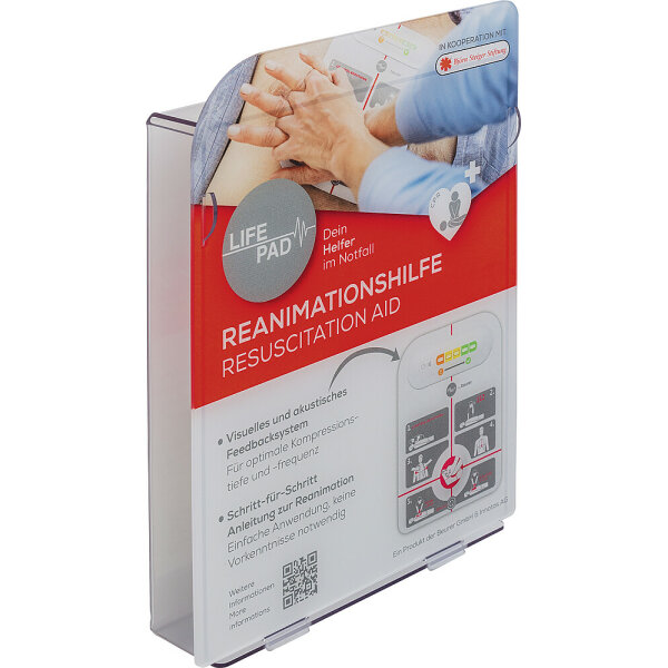 LifePad Wandhalterung für Reanimationshilfe