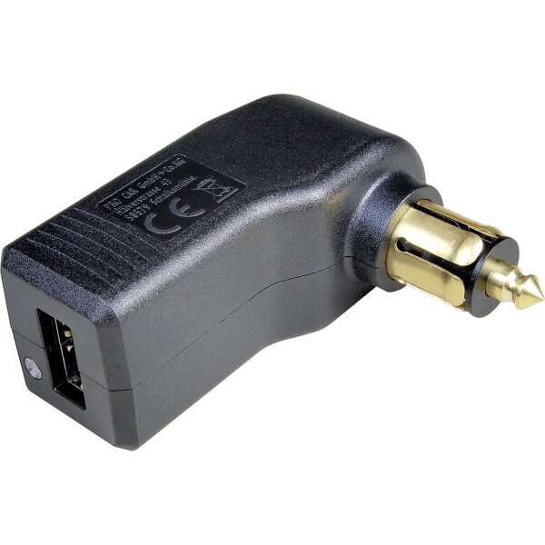PRO CAR Gewinkelter USB Normstecker PRO CAR / 12 - 24 V